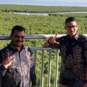 Sandiaga Uno Sebut Mangrove Langsa Pabrik Oksigen Terbesar di Asia Tenggara
