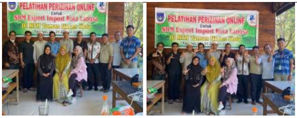 Pelatihan Perizinan Online Export Import Untuk SDM PT PEKOLA Perseroda Langsa